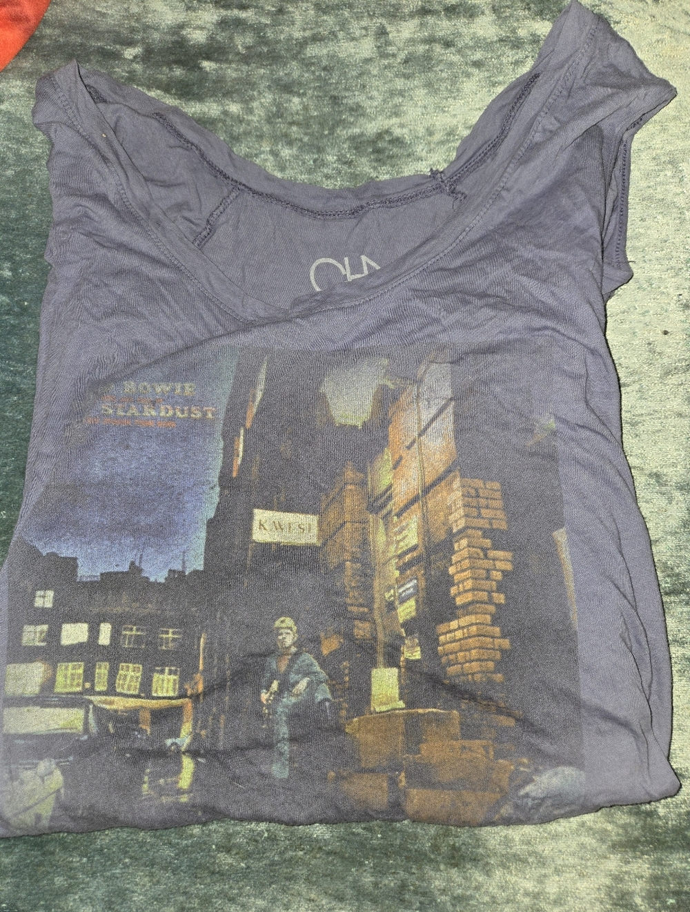 CHASER David Bowir Ziggy Stardust Long Sleeve T-shirt